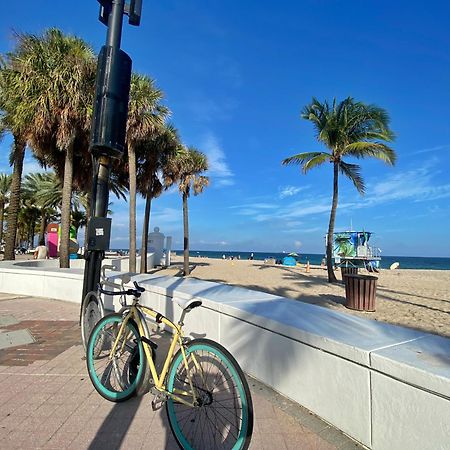 Studio Las Olas Beach - Fort Lauderdale - 5 Minutes Walk To Beach Lägenhet Exteriör bild