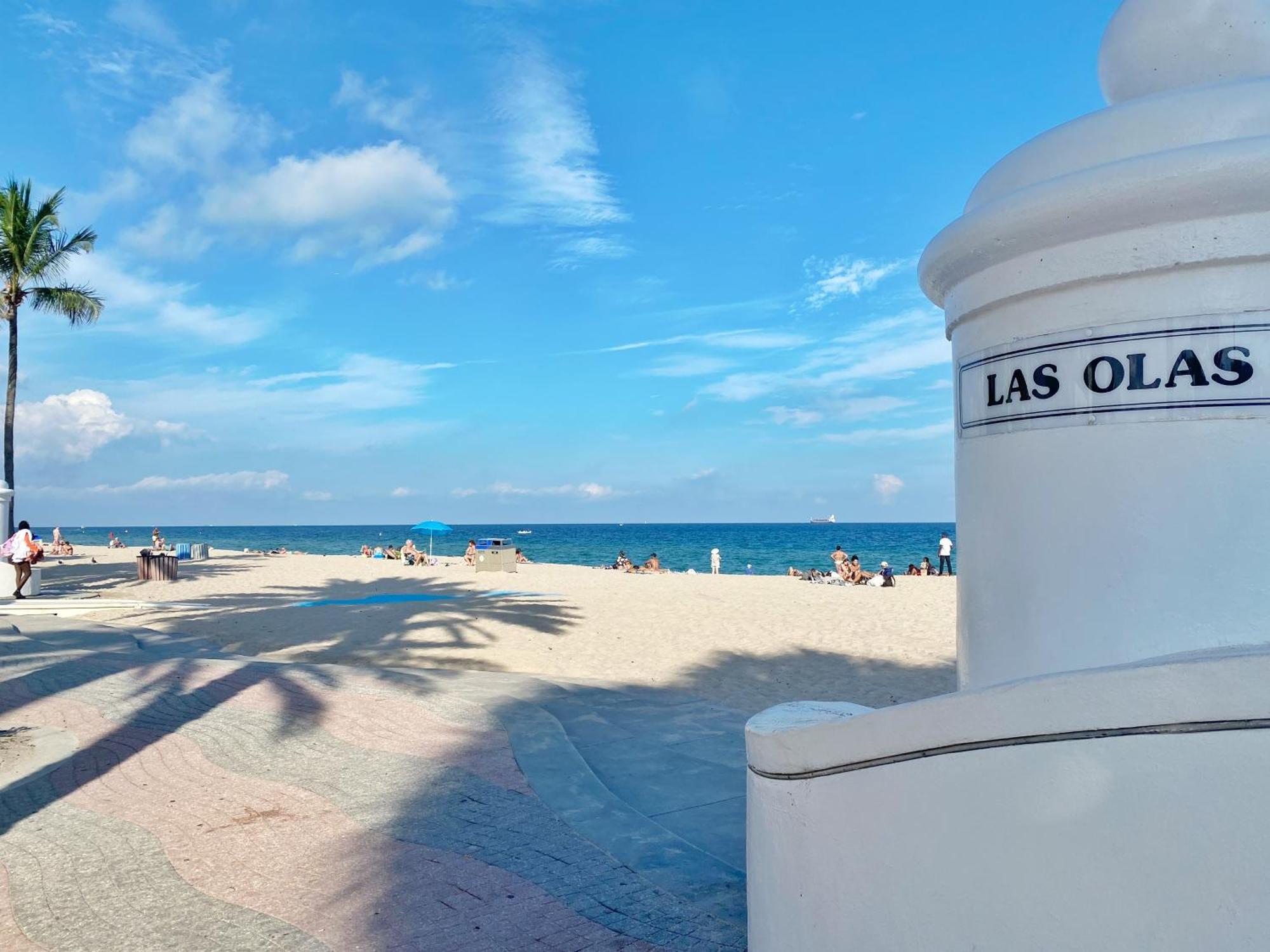 Studio Las Olas Beach - Fort Lauderdale - 5 Minutes Walk To Beach Lägenhet Exteriör bild