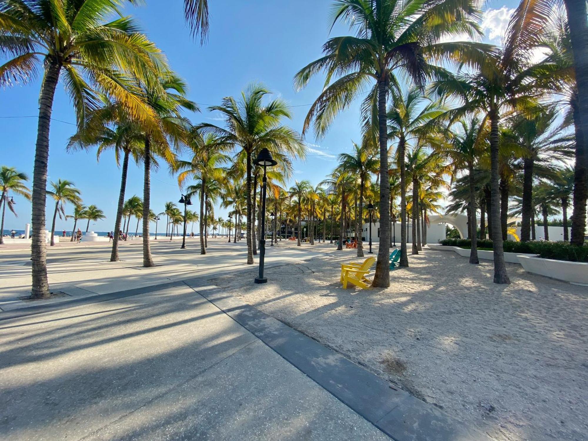 Studio Las Olas Beach - Fort Lauderdale - 5 Minutes Walk To Beach Lägenhet Exteriör bild